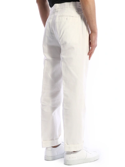 Shop Pt01 Cotton Trousers White
