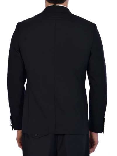 Shop Tonello Black Wool Jacket