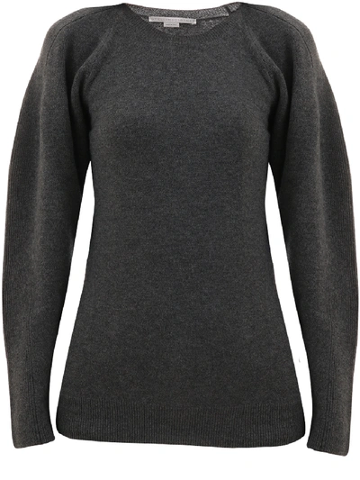 Shop Stella Mccartney Gray Wool Sweater In Grey