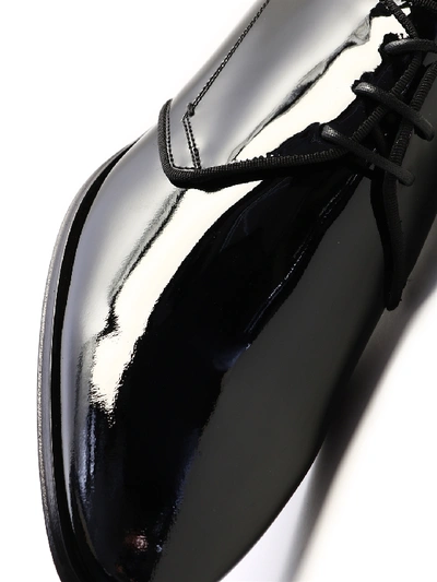 Shop Dolce & Gabbana Derby Shoe Black Patent