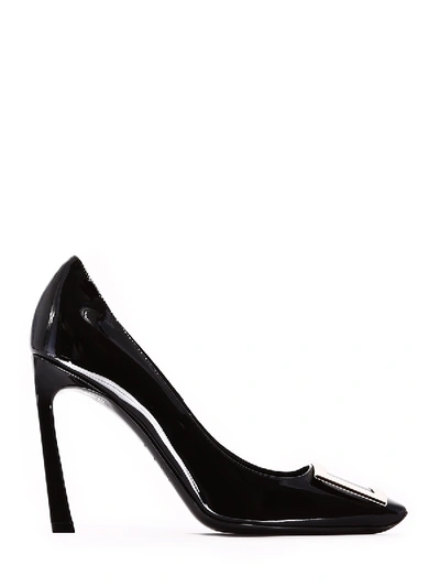 Shop Roger Vivier Belle Vivier Trompette In Black