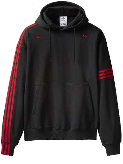 Shop Adidas X 424 Vocal Hooded Sweatshirt X 424 Black