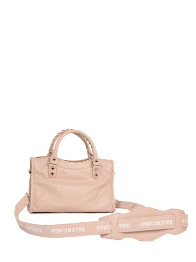 Shop Balenciaga Classic City Mini Bag Pink