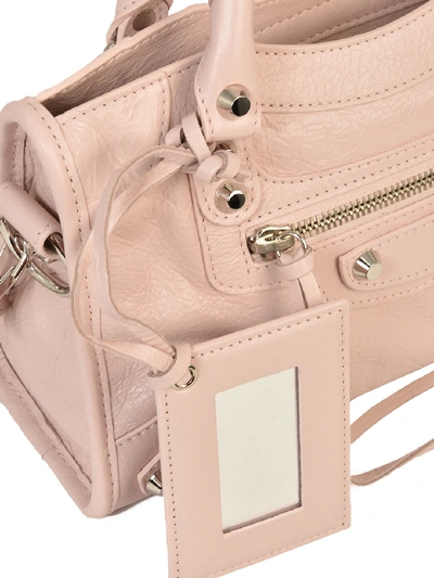 Shop Balenciaga Classic City Mini Bag Pink