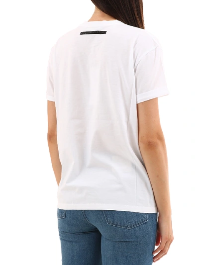 Shop Stella Mccartney T-shirt "all Togther Now" In White