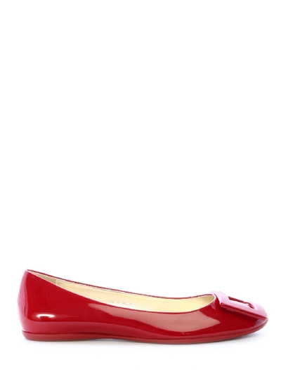 Shop Roger Vivier Ballerina Gommette Red Patent