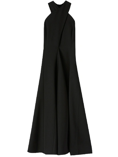 Shop Jil Sander Melinda Wool Dress Black