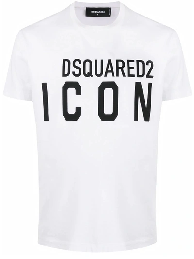 Shop Dsquared2 T-shirt Icon White