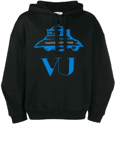 Shop Valentino Sweatshirt Undercover Ufo In Black