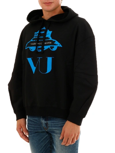 Shop Valentino Sweatshirt Undercover Ufo In Black