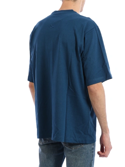 Shop Kenzo T-shirt Logo Blue