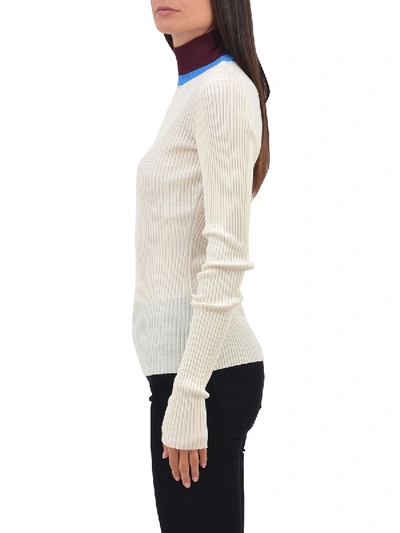 Shop Calvin Klein 205w39nyc White Turtleneck