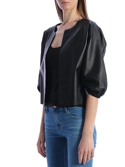 Arma Madee Open Front Jacket In Black