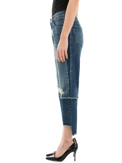 Shop Dolce & Gabbana Blue Jeans With Tears