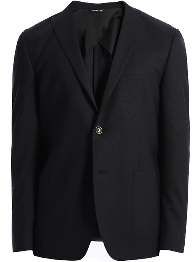 Tonello Giacca In Lana Blu In Blue