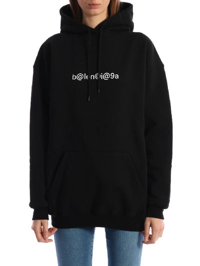 Shop Balenciaga Symbolic Sweatshirt Black