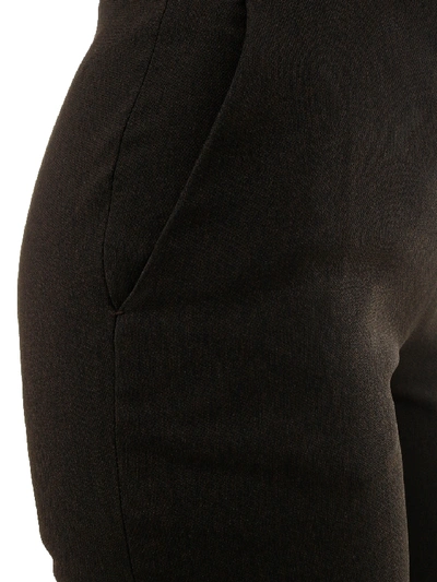 The Row Ladan Pant In Silk Mélange In Brown