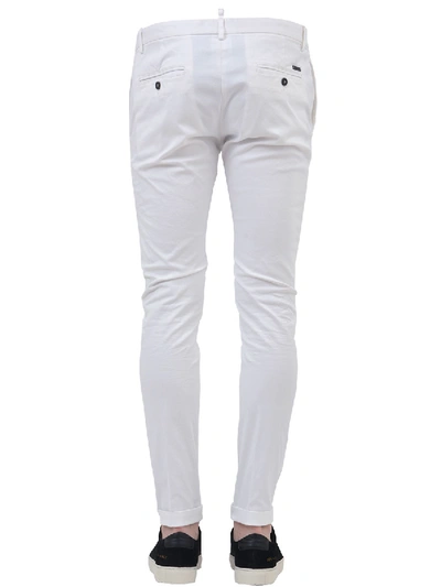 Shop Dsquared2 Skinny Dan In White