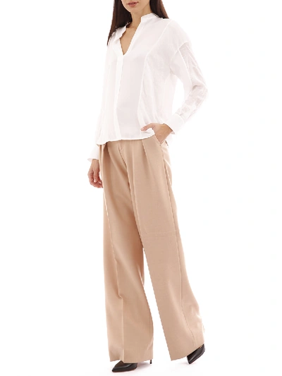 Shop Pt01 Palazzo Trousers Beige