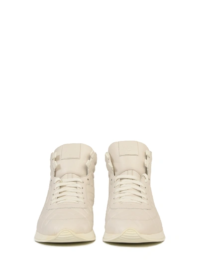 Shop Fendi High-top Sneaker In White Leather