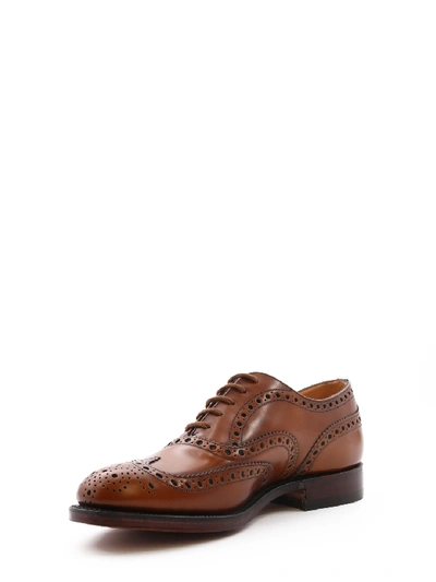 Shop Church's Oxford In Calf Leather In Brown