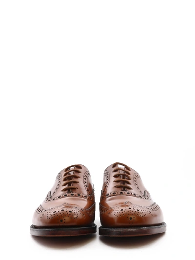 Shop Church's Oxford In Calf Leather In Brown