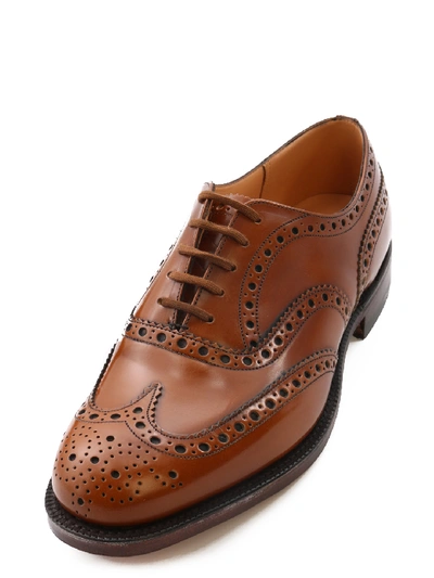 Shop Church's Oxford In Calf Leather In Brown