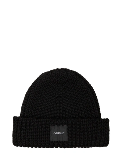 Shop Off-white Black Beanie