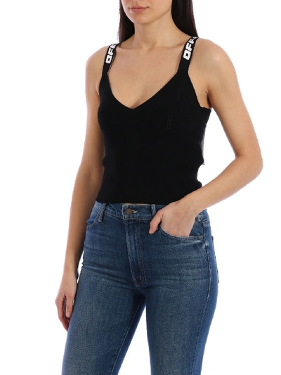 Shop Off-white Industrial Top Black