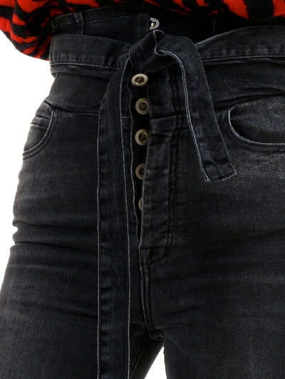 Shop Ben Taverniti Unravel Project Jeans In Black Denim