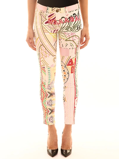 Shop Mary Katrantzou Fantasy Trousers In Printed