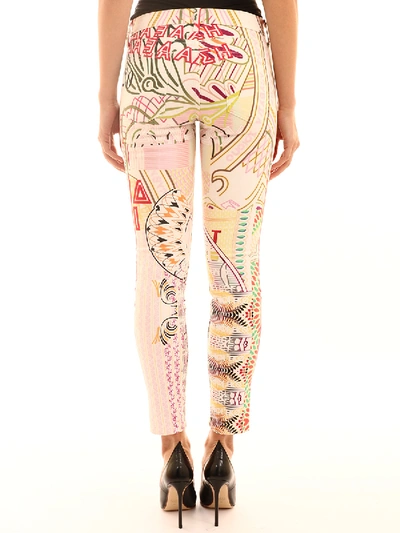 Shop Mary Katrantzou Fantasy Trousers In Printed