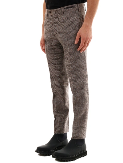 Shop Pt01 Wool Trousers In Beige