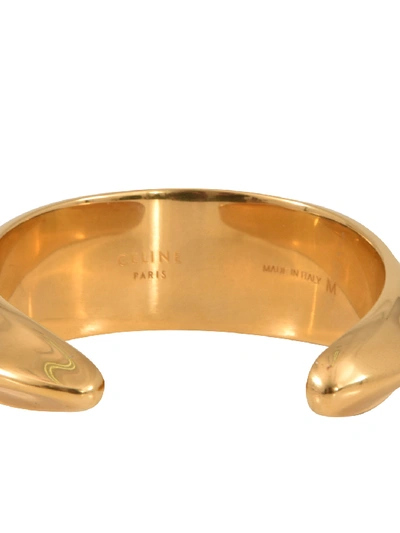 Shop Celine Gold Metal Bracelet