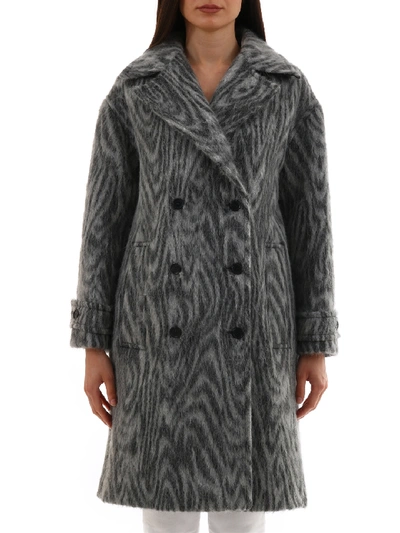 Shop Kenzo Cappotto Grigio In Grey