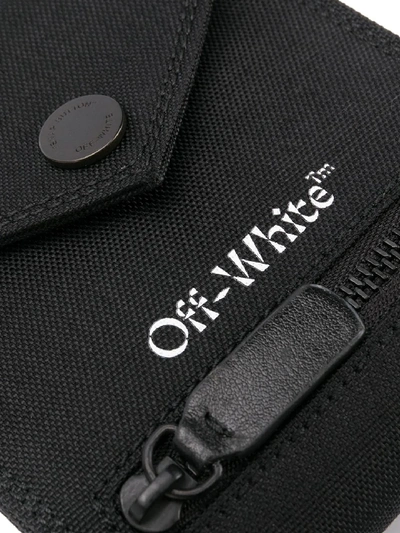 Shop Off-white Chain Wallet In Black