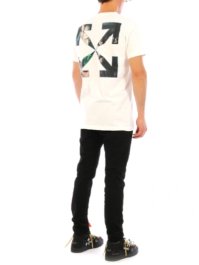 Shop Off-white T-shirt Caravaggio White