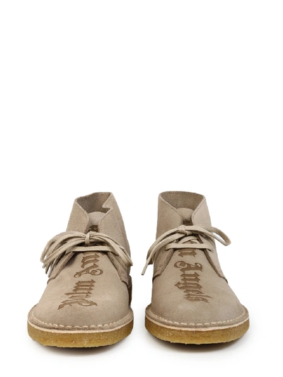 Shop Palm Angels Desert Boot Beige