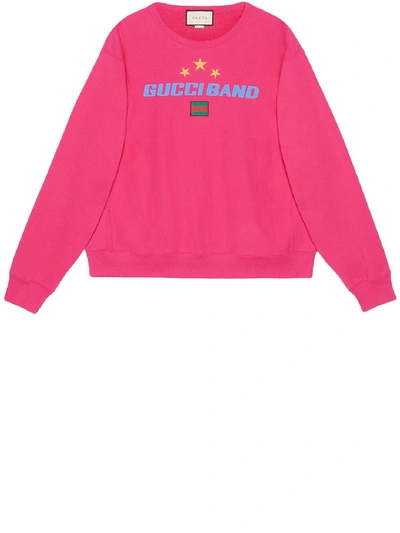 Shop Gucci Sweatshirt  Band In Pink