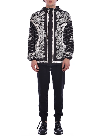 Shop Dolce & Gabbana Bandana Jacket In Black