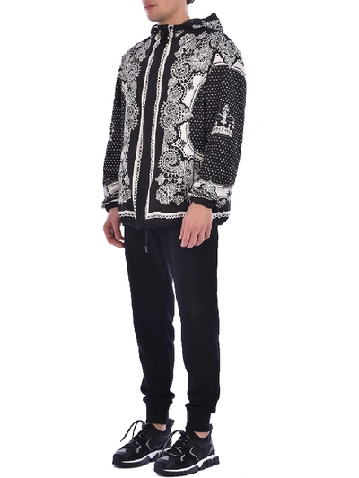 Shop Dolce & Gabbana Bandana Jacket In Black