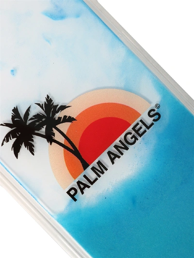 Shop Palm Angels Sunset Iphone Xr Case In Light Blue