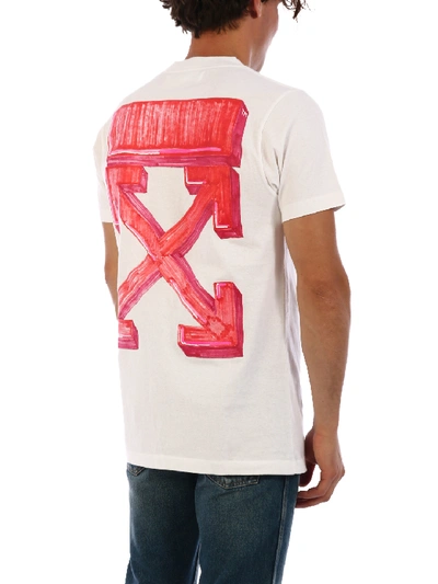 Shop Off-white T-shirt Arrows In White