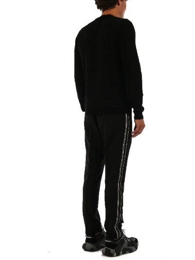 Shop Valentino Vltn Times Sweater In Black