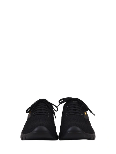 Shop Fendi Runner Sneaker In Black