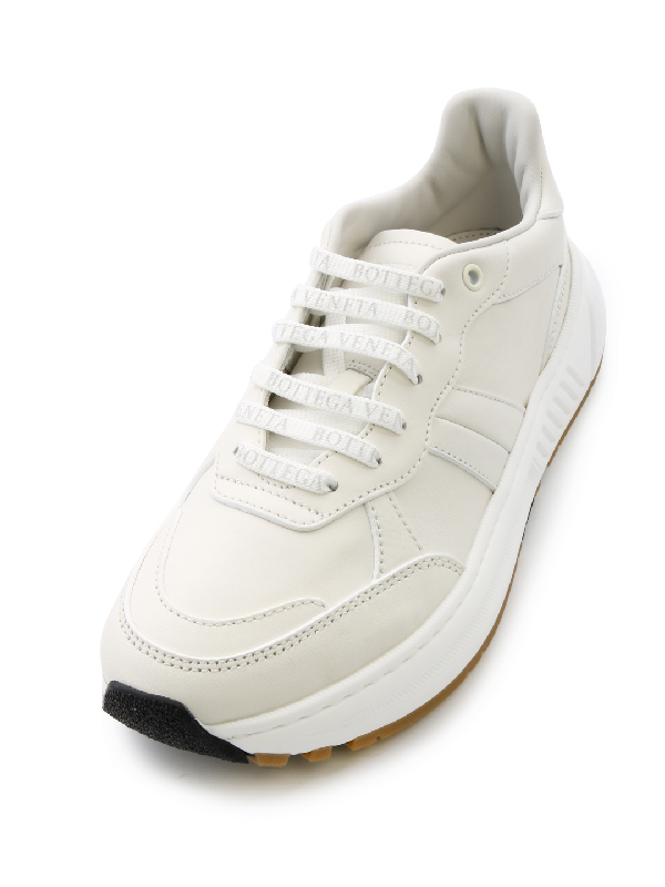 Bottega Veneta Speedster Sneaker In Calfskin In White | ModeSens