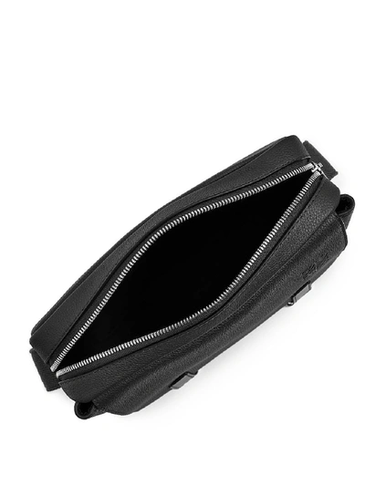 Shop Loewe Military Messenger Bag Xs In Black
