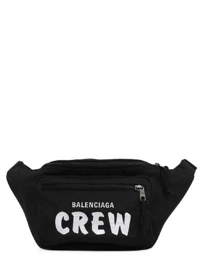 Shop Balenciaga Crew Belt Bag Black