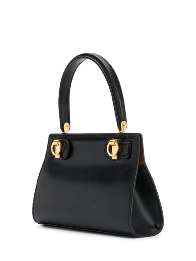 Shop Tory Burch Lee Radziwill Small Bag In Black