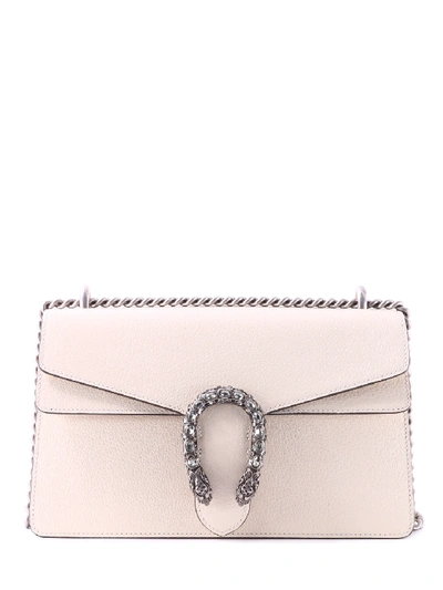 Shop Gucci White Dionysius Bag Small